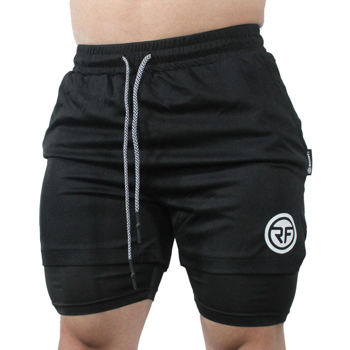 SHORT - NEGRO - RUNFIT Accesorios Fitness