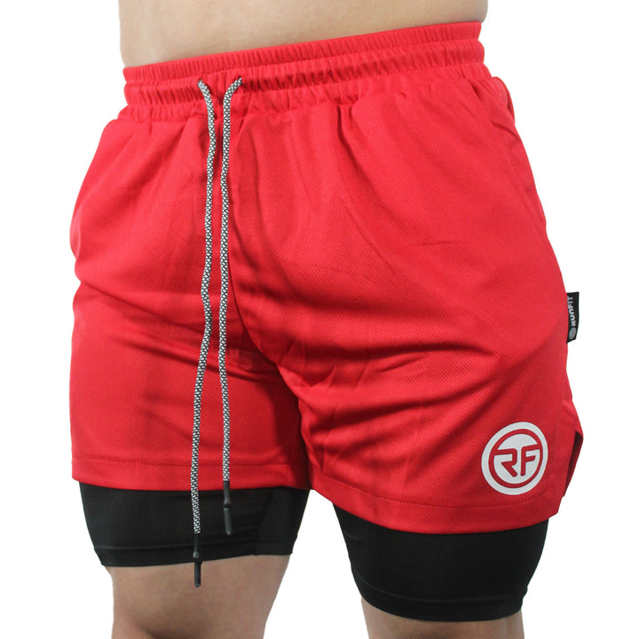 SHORT - ROJO - RUNFIT Accesorios Fitness