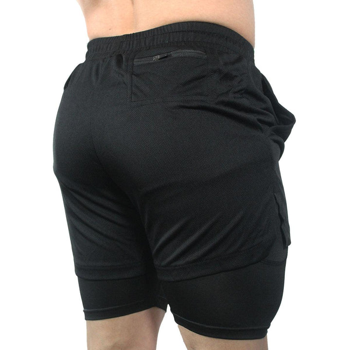 SHORT - NEGRO - RUNFIT Accesorios Fitness
