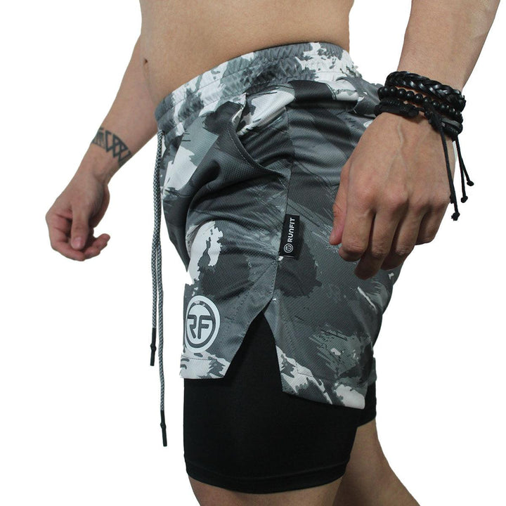 SHORT - CAMO MIXTO - RUNFIT Accesorios Fitness