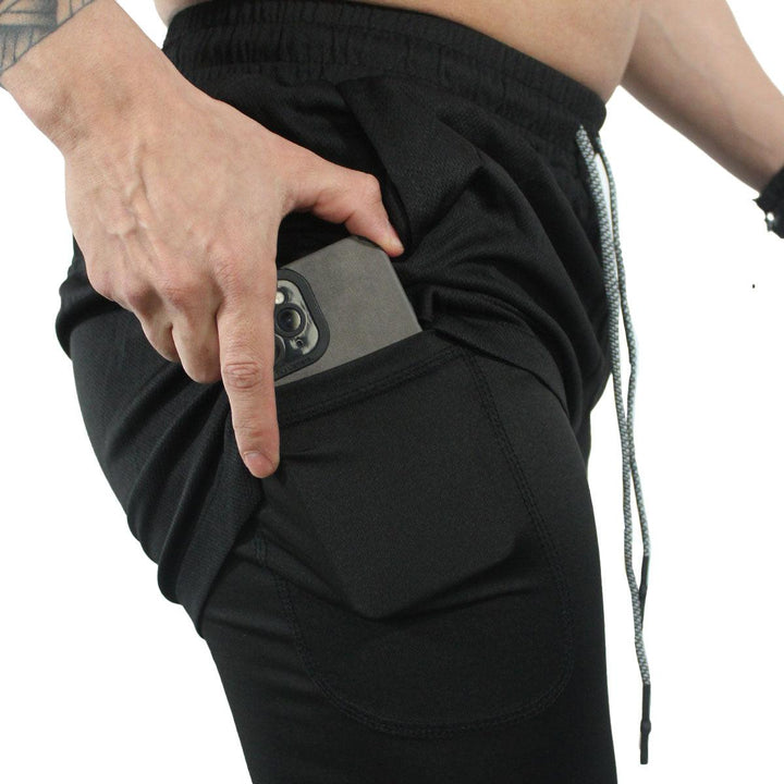 SHORT - NEGRO - RUNFIT Accesorios Fitness