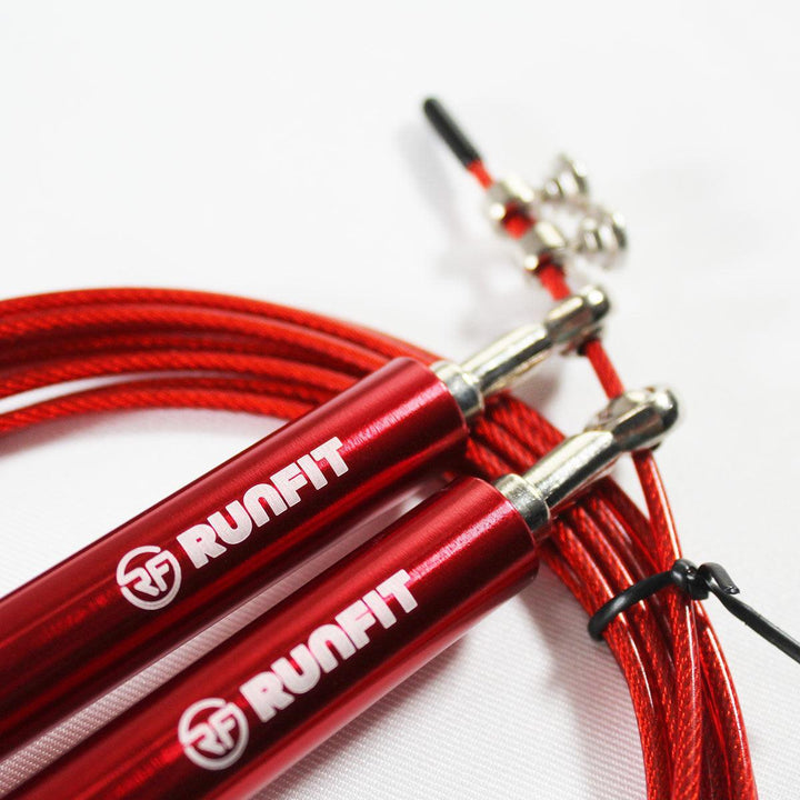 Speed Rope aluminio roja - RUNFIT Accesorios Fitness