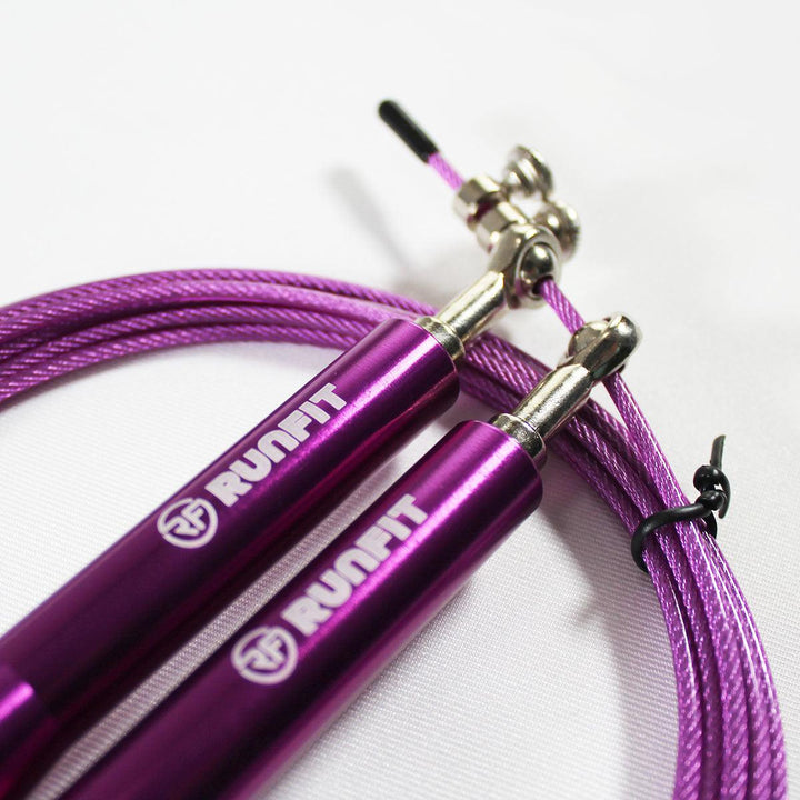 Speed Rope aluminio morado - RUNFIT Accesorios Fitness