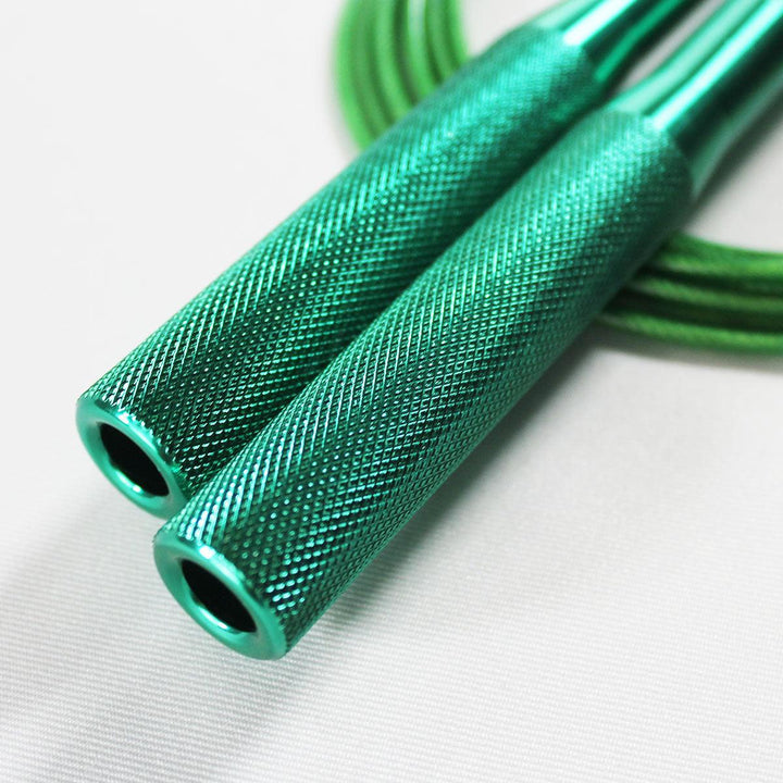 Speed Rope aluminio verde - RUNFIT Accesorios Fitness