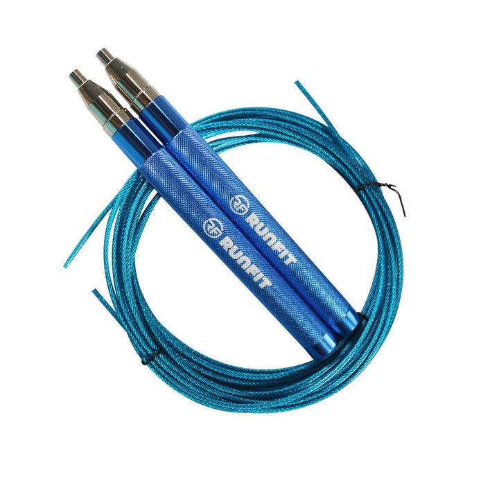 Speed rope PREMIUM - azul - RUNFIT Accesorios Fitness