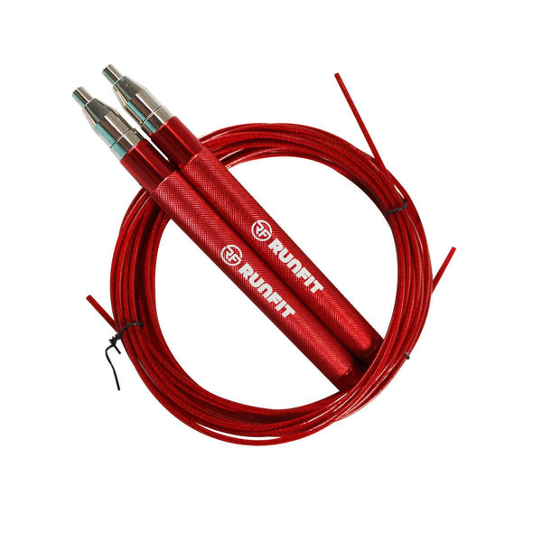 Speed rope PREMIUM - rojo - RUNFIT Accesorios Fitness