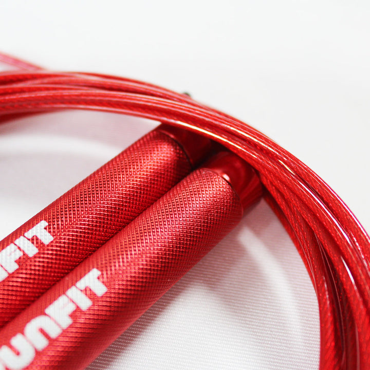Speed rope PREMIUM - rojo - RUNFIT Accesorios Fitness
