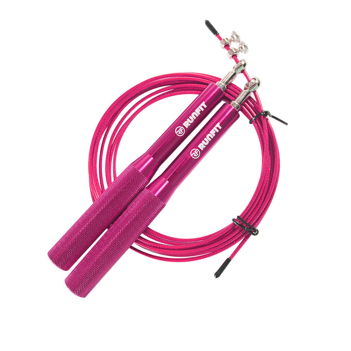 Speed Rope aluminio rosa - RUNFIT Accesorios Fitness