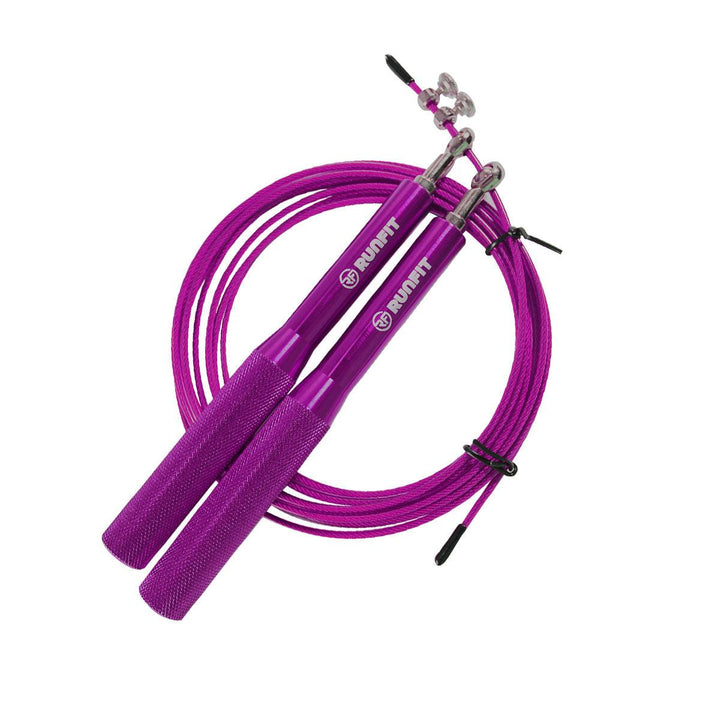 Speed Rope aluminio morado - RUNFIT Accesorios Fitness