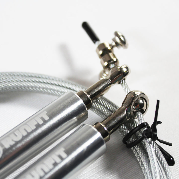 Speed Rope aluminio plata - RUNFIT Accesorios Fitness