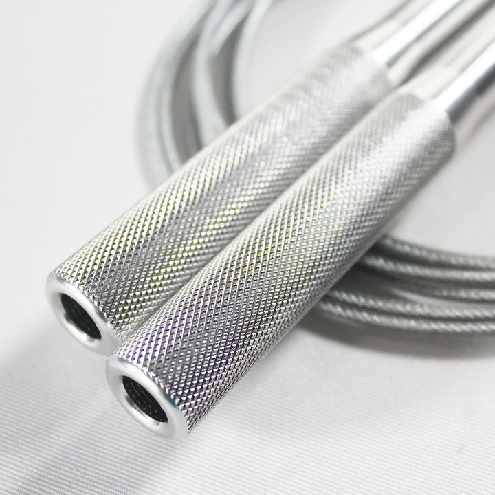 Speed Rope aluminio plata - RUNFIT Accesorios Fitness