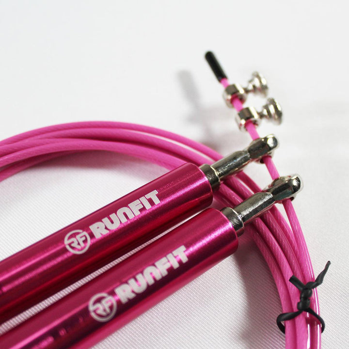 Speed Rope aluminio rosa - RUNFIT Accesorios Fitness