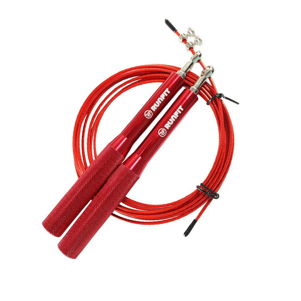 Speed Rope aluminio roja - RUNFIT Accesorios Fitness