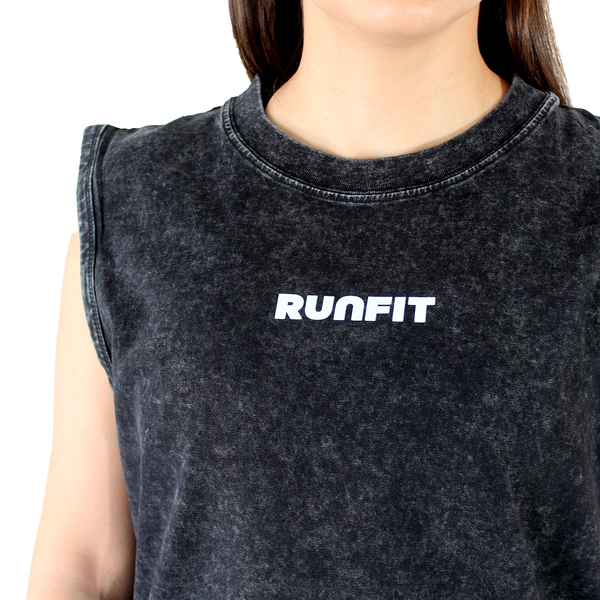 Playera - Tank Classic RUNFIT Ceniza