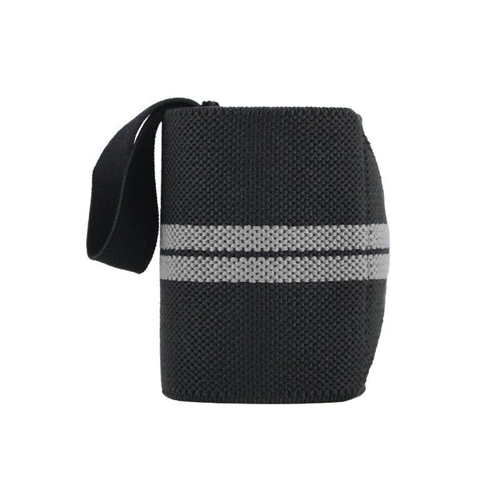 Muñequeras elásticas grises - RUNFIT Accesorios Fitness