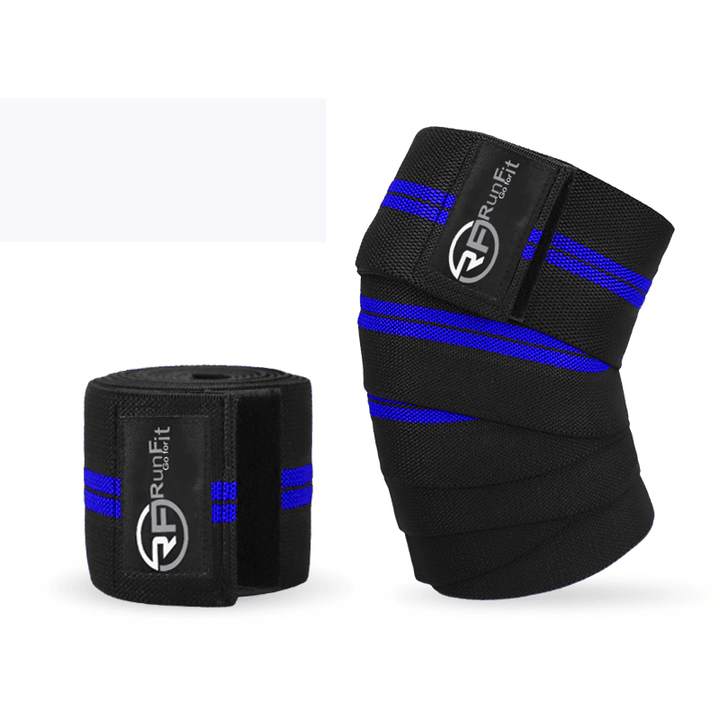Rodilleras Elásticas - Azules - RUNFIT Accesorios Fitness