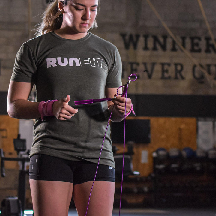 Speed Rope aluminio roja - RunFit - go for it
