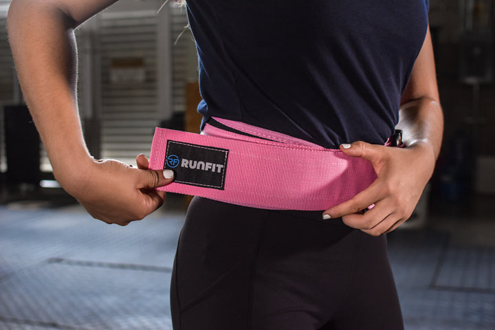 Cinturón de levantamiento - rosa - RUNFIT Accesorios Fitness