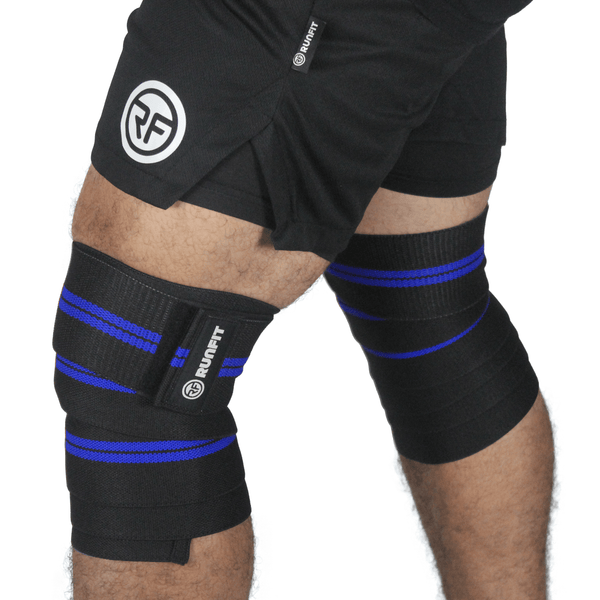 Rodilleras Elásticas - Azules - RUNFIT Accesorios Fitness