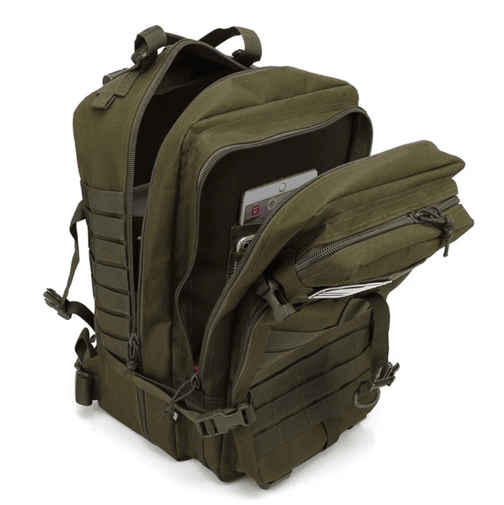 Mochila Táctica 45L - Gris - RUNFIT Accesorios Fitness