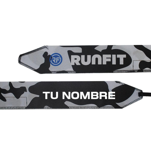 Muñequeras de Tela - Camo Mixto PERSONALIZADA - RUNFIT Accesorios Fitness