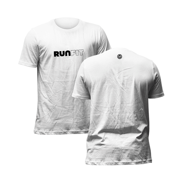 Playera - Basic Runfit BLANCA - PERSONALIZADA - RUNFIT Accesorios Fitness