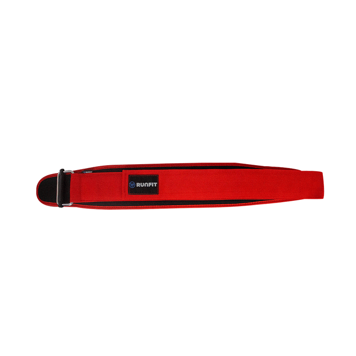 Cinturón de levantamiento - rojo - RUNFIT Accesorios Fitness