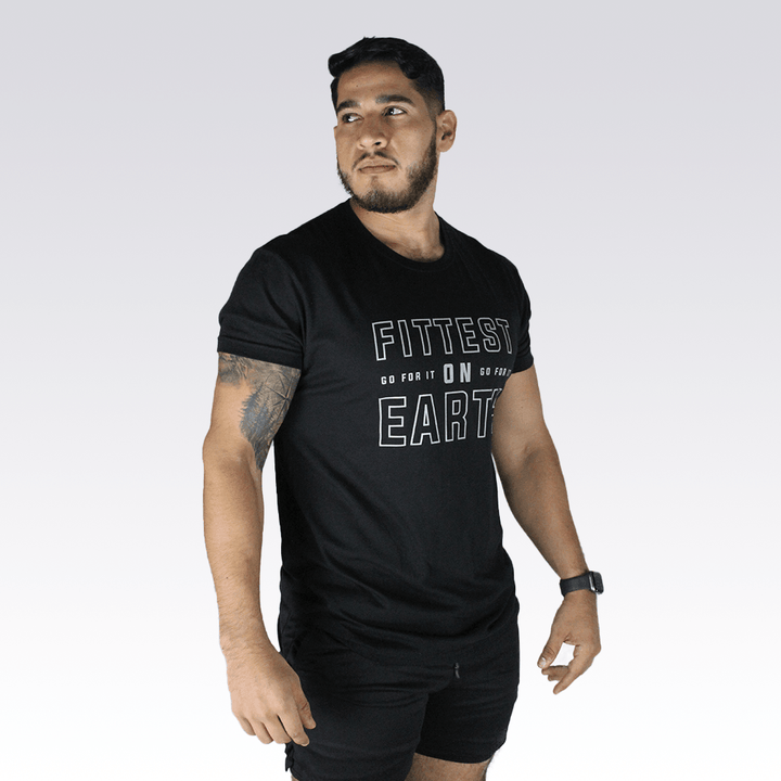 Playera - Fittest on earth - RunFit - go for it