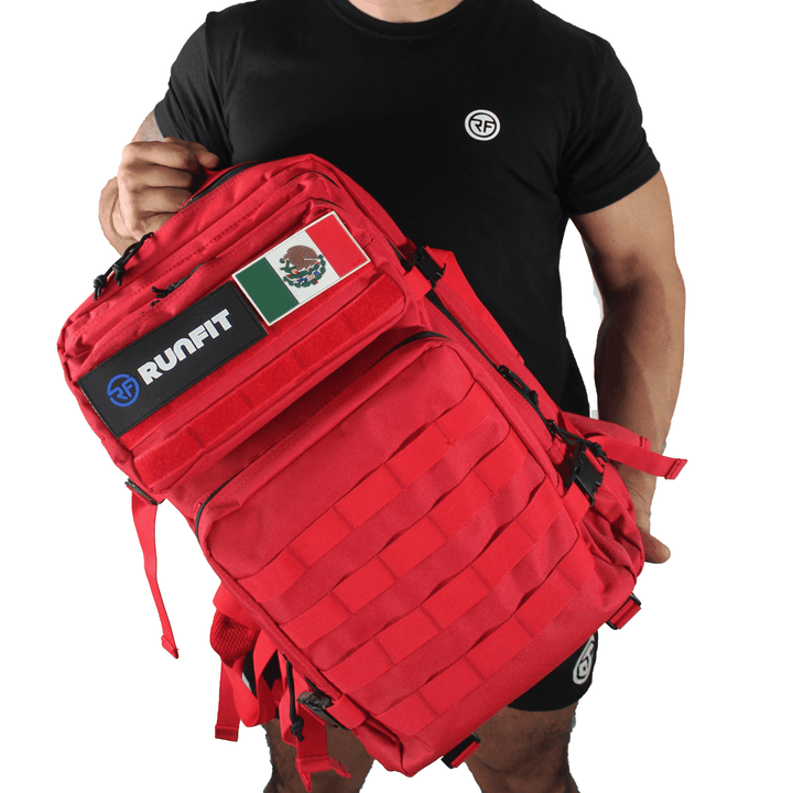 Mochila Táctica 45L - Roja - RUNFIT Accesorios Fitness