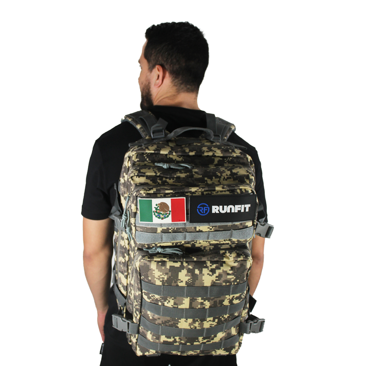 Mochila Táctica 45L - Camo digital - RUNFIT Accesorios Fitness