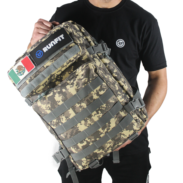 Mochila Táctica 45L - Camo digital - RUNFIT Accesorios Fitness