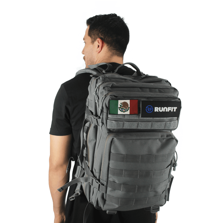 Mochila Táctica 45L - Gris - RUNFIT Accesorios Fitness