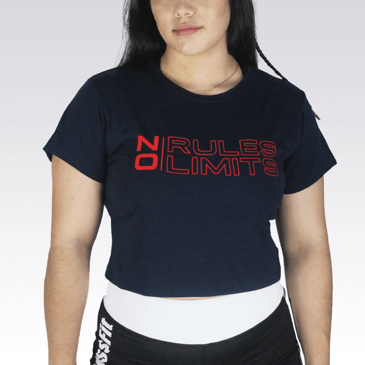 Crop top No rules - RunFit - go for it