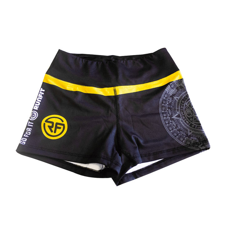 BOOTY SHORT - Golden Maya - RunFit - go for it