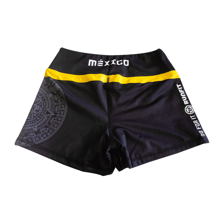 BOOTY SHORT - Golden Maya - RunFit - go for it
