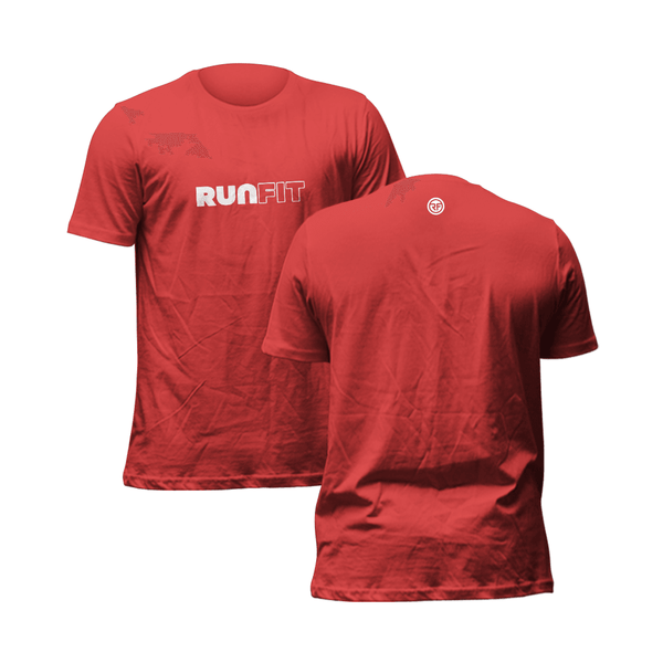 Playera - Basic Runfit ROJA - PERSONALIZADA - RunFit - go for it