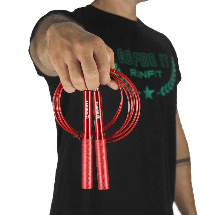 Speed Rope aluminio roja - RunFit - go for it